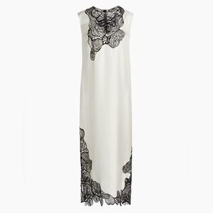 LouLou de Saison Uma Dress,S,Ivory Black
